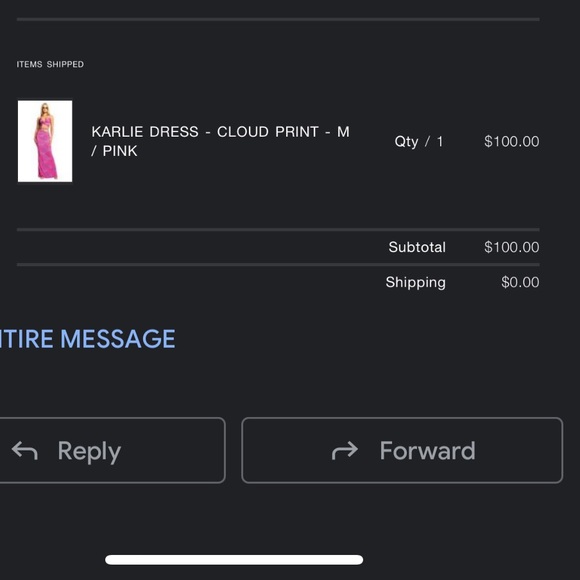 Authentic I.am.gia karlie cloud dress *sold out* - Picture 2 of 3